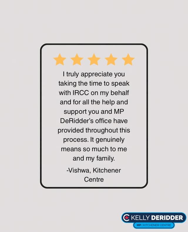 We’re grateful for the kind words we’ve received from our neighbours.