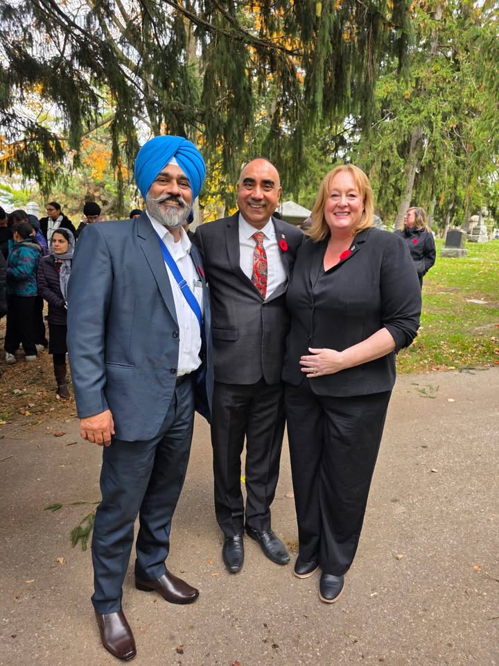 It was an incredible honour to attend the Sikh Remembrance Day ceremony in Kitchener.