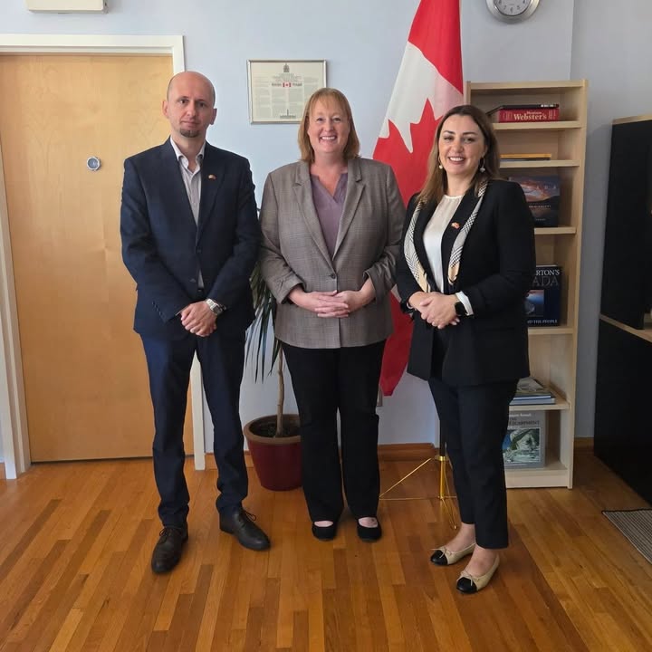 It was an honour to welcome Ambassador Artemis Maio of the Republic of Albania and Lejdi Ago, representing the leadership of the Albanian Association in…