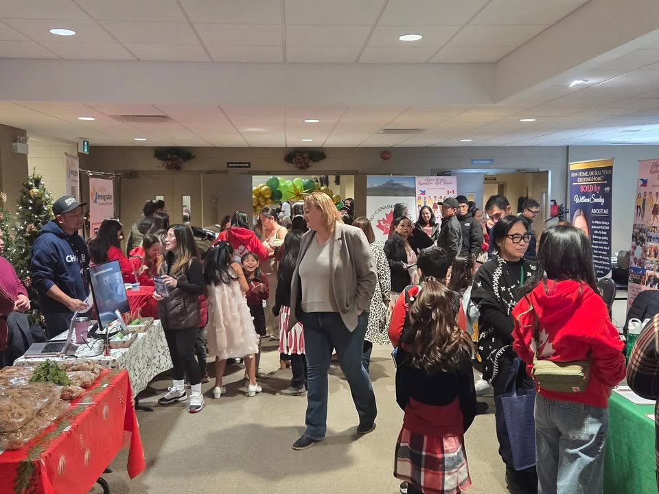 What an incredible night, the music, the dancing, the gifts for the kids, and the FOOD! Even a surprise visit from Santa.