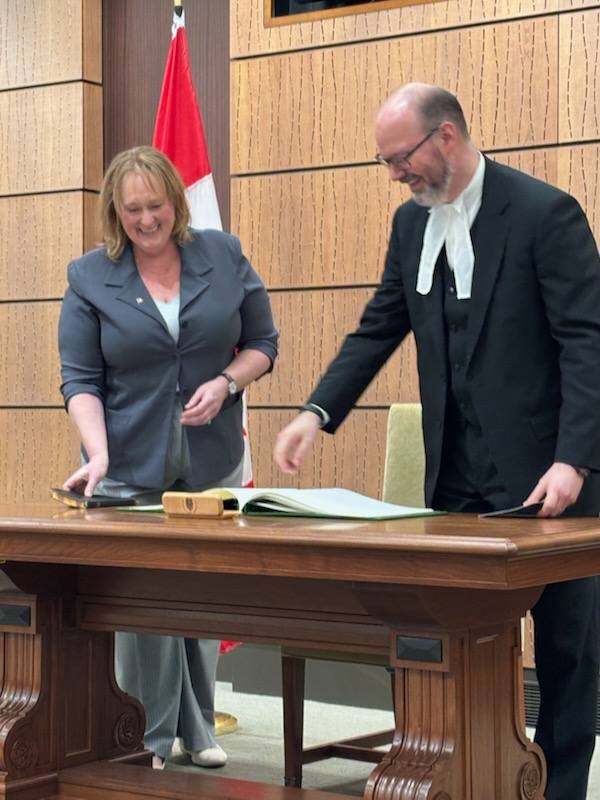I am deeply honored to have been officially sworn in. Thank you, Kitchener Centre, for this incredible privilege of a lifetime.