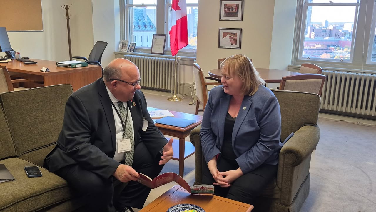 It was an absolute pleasure to host Mayor Berry Vrbanovic in my Ottawa office.