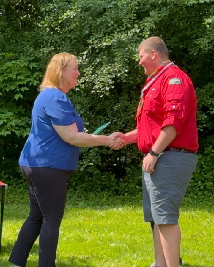Thank you to the 24th Kitchener Scout Group for inviting me to present awards to your dedicated members and for honouring the @scoutscanada values and mission…