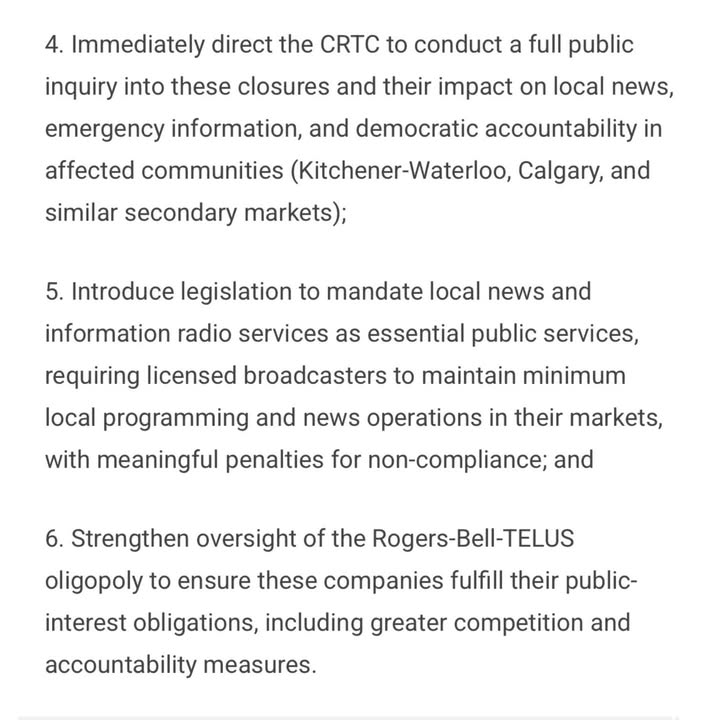 Local journalism makes for a healthy democracy. I'm proud to be the sponsor of this petition calling on the government to take action.