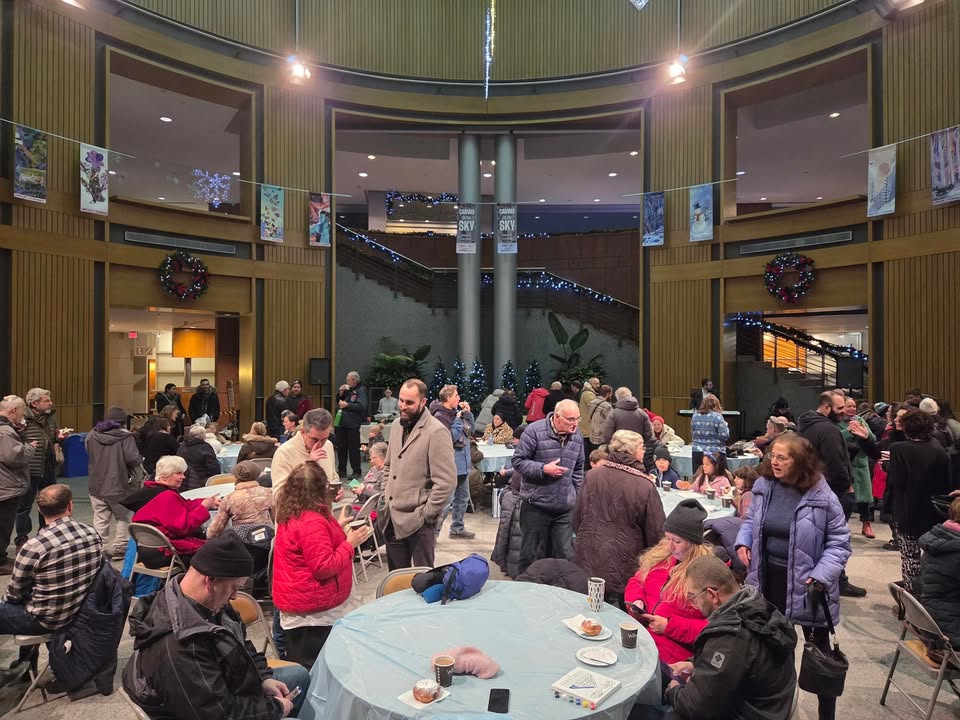 Honoured to join the ceremonial lighting of the eighth and final night of the menorah.
