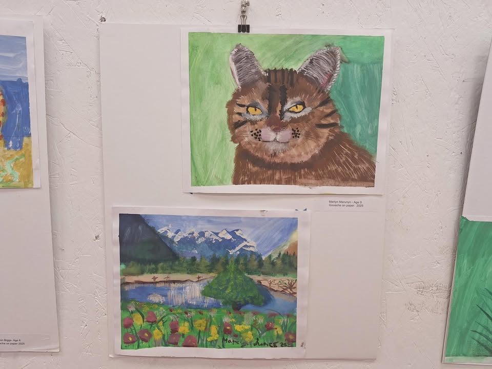 Recently, I had the pleasure of meeting Olena Chorna at her studio "Olena Chorna Fine Arts".