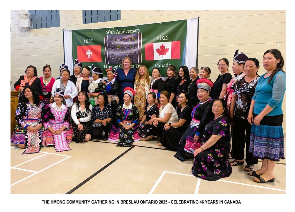 🎉 Hmong Canada Day – Celebrating 50 Years in Canada 🇨🇦 It was an honour to join the Hmong community at the Breslau Community Centre for a beautiful day of…