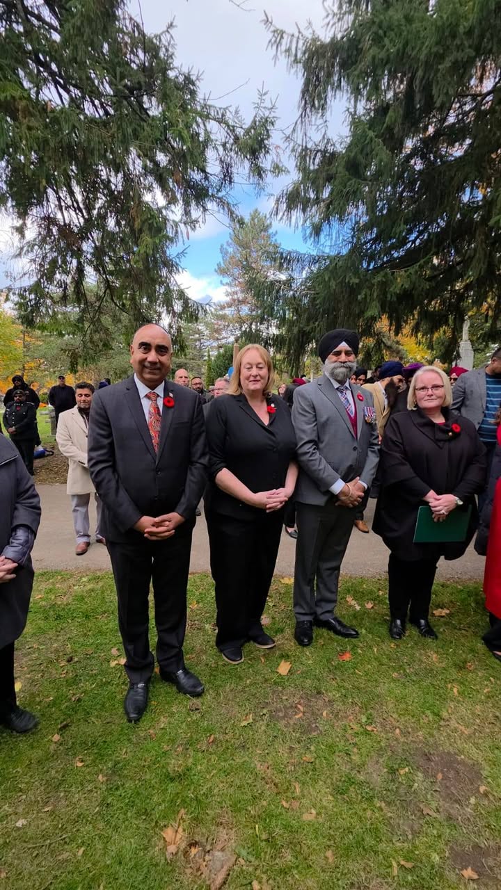 It was an incredible honour to attend the Sikh Remembrance Day ceremony in Kitchener.