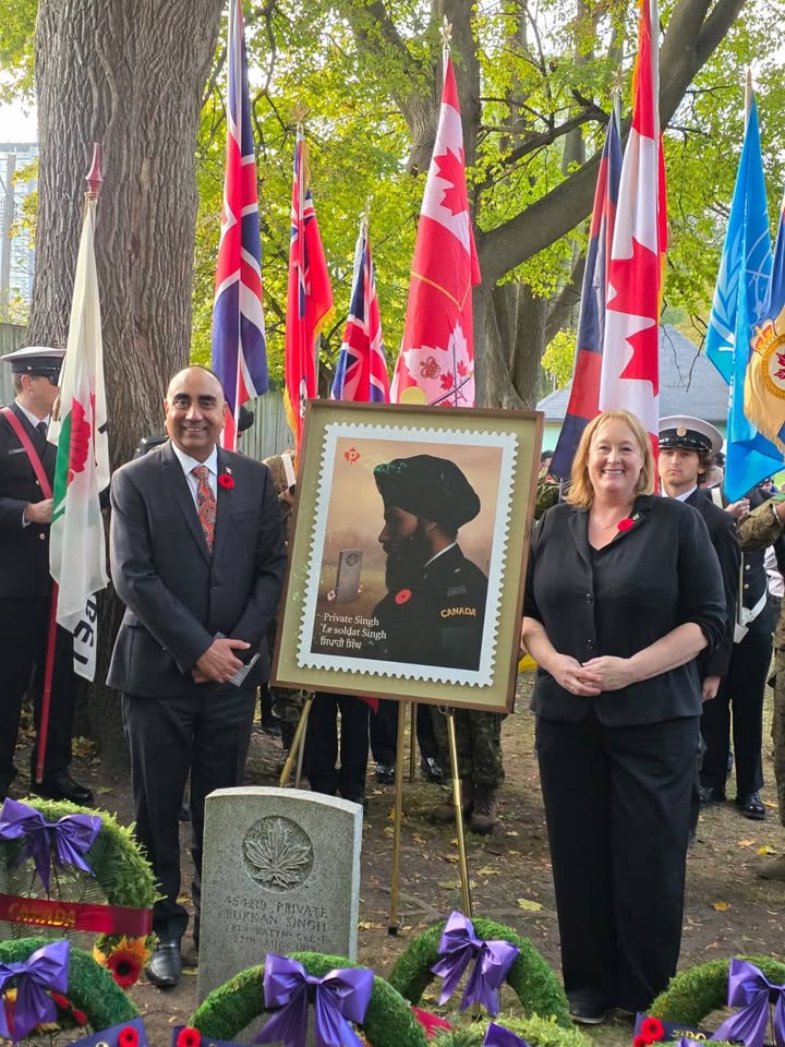 It was an incredible honour to attend the Sikh Remembrance Day ceremony in Kitchener.