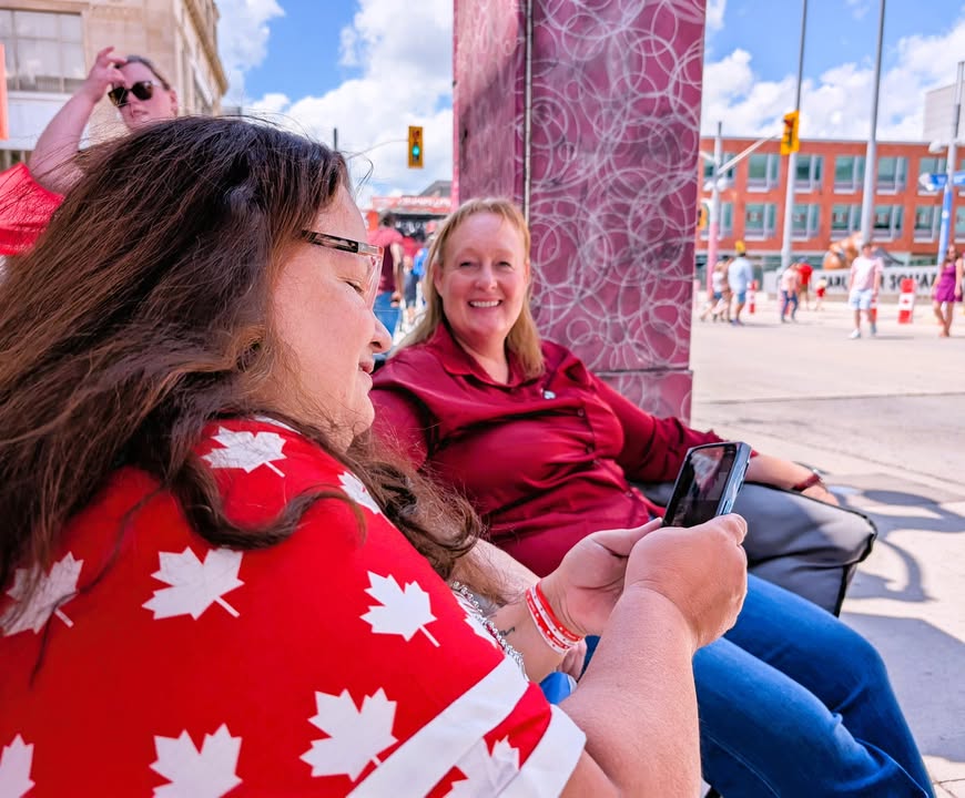 What a wonderful day spent celebrating with family, friends and all of you in #kitchenercentre. We are so very lucky to live in this wonderful country!