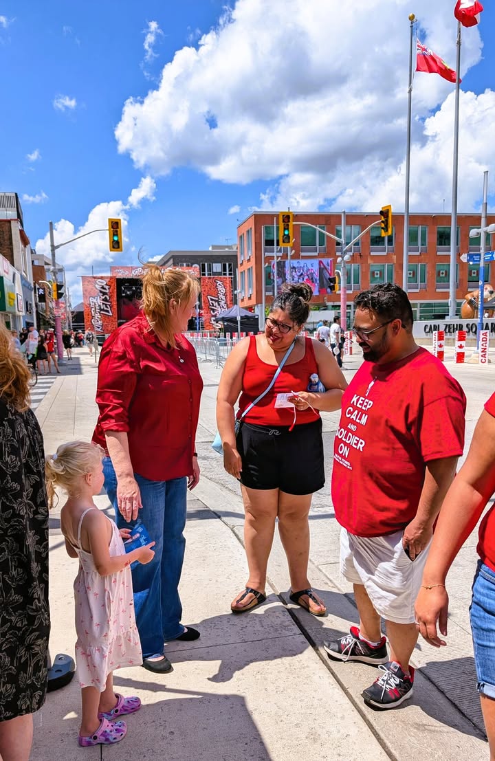 What a wonderful day spent celebrating with family, friends and all of you in #kitchenercentre. We are so very lucky to live in this wonderful country!