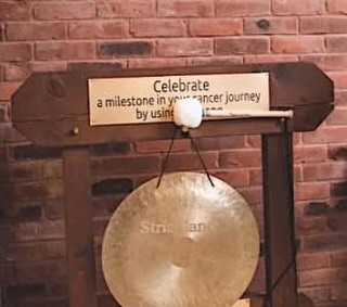 So grateful to see the stolen ceremonial gong recovered and returned to the Cancer Centre at WRHN Midtown.