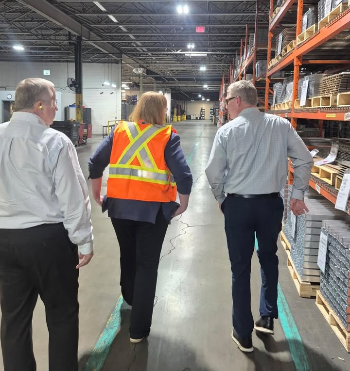 Great touring Kromet International and seeing firsthand the manufacturing expertise in the Waterloo Region.