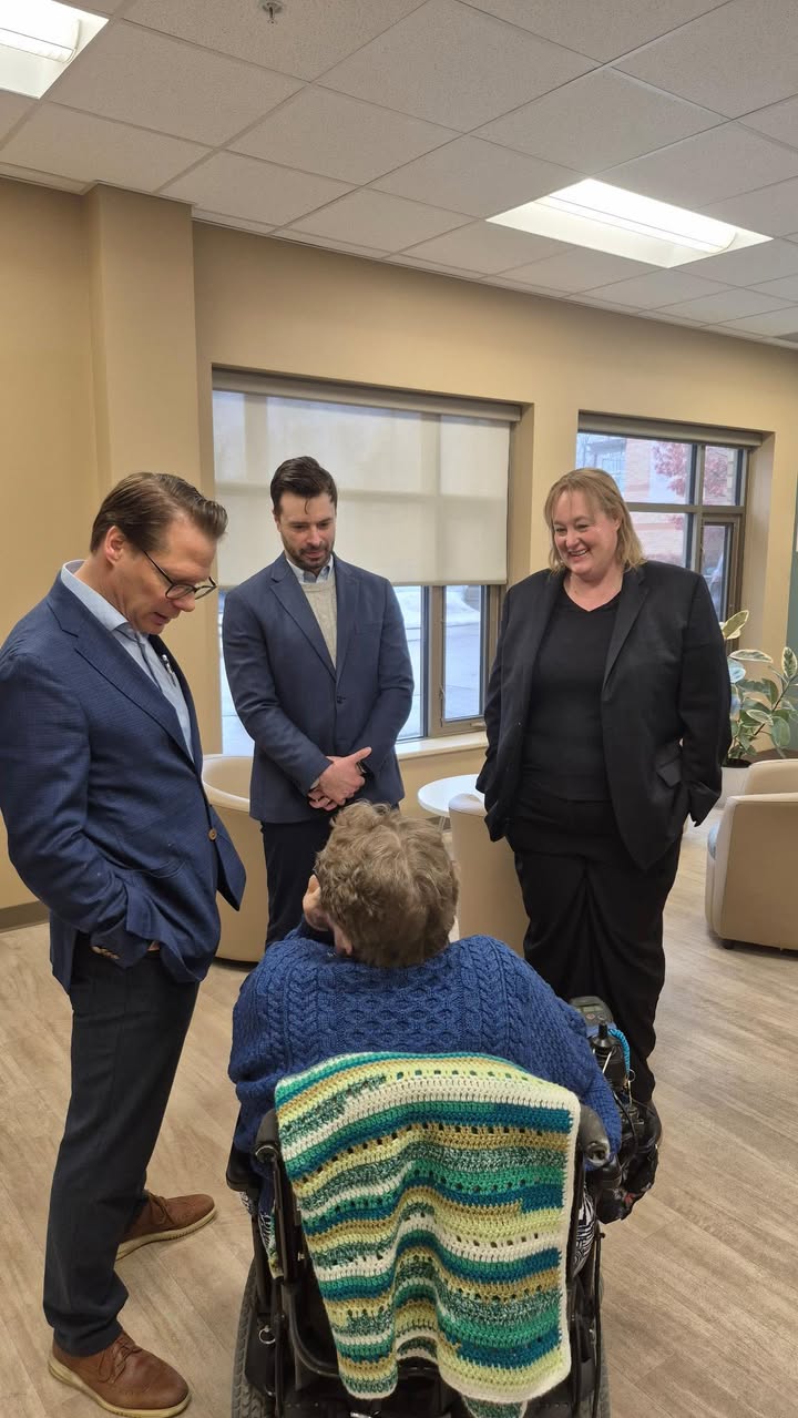 Great to visit the Schlegel-UW Research Institute for Aging and see firsthand how innovation is improving the way we support older adults.