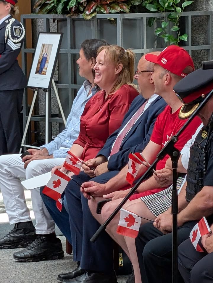 On Canada Day, right here in Kitchener Centre, we welcomed 45 new citizens into our Canadian family.