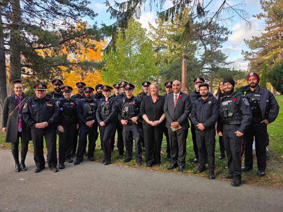 It was an incredible honour to attend the Sikh Remembrance Day ceremony in Kitchener.