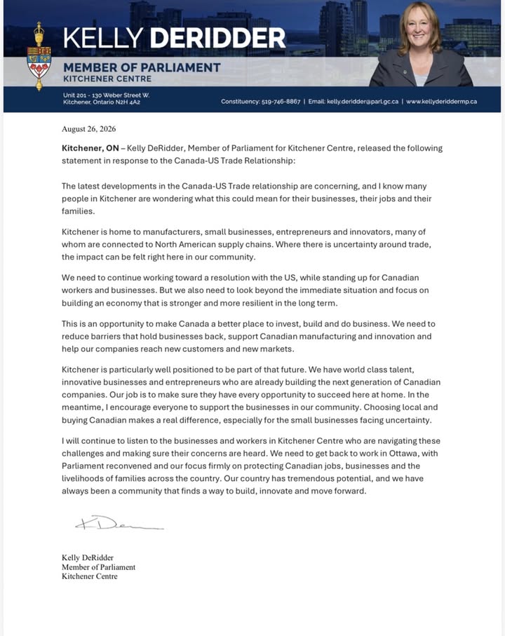 Canada needs a trade strategy that delivers results for Canadian workers, businesses, and families.