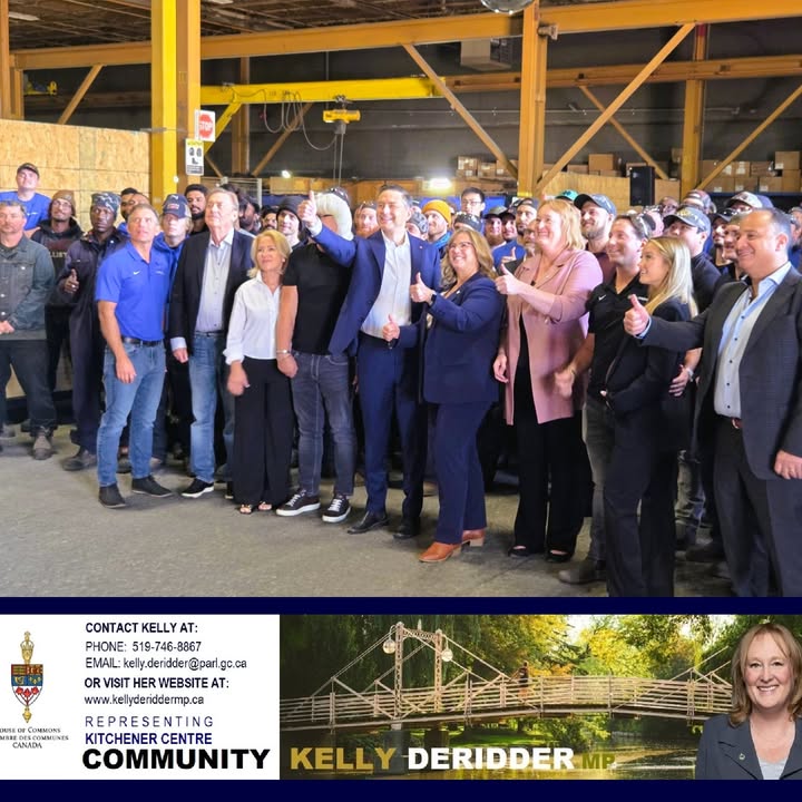 📍 Recent tour of the Region with Pierre Poilievre Grateful to have spent Wednesday in our region with Pierre Poilievre and colleagues, meeting hardworking…