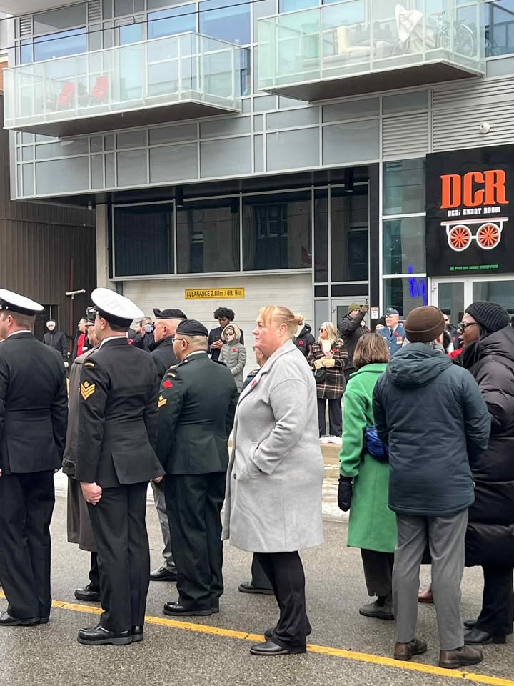 I am deeply honoured and humbled to have taken part in today’s Remembrance Day ceremonies.