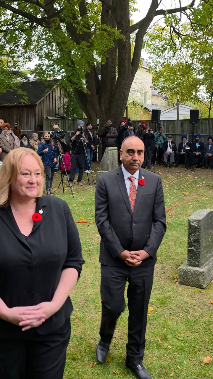 It was an incredible honour to attend the Sikh Remembrance Day ceremony in Kitchener.
