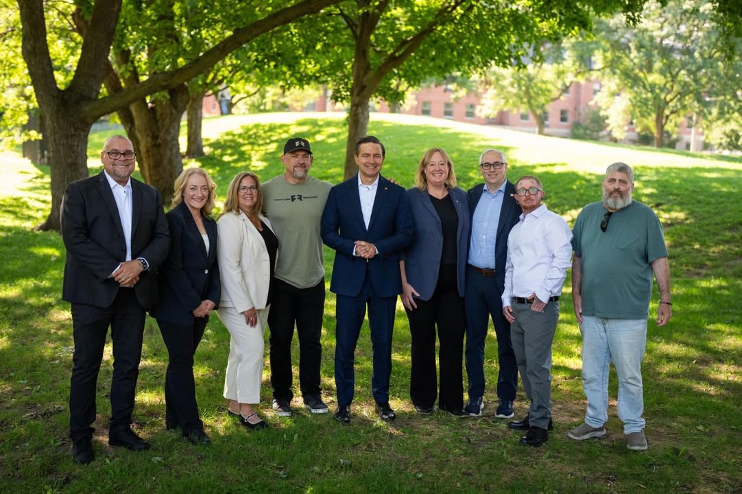 Thank you to @PierrePoilievre for joining us in Kitchener to talk about real solutions to addiction and homelessness.