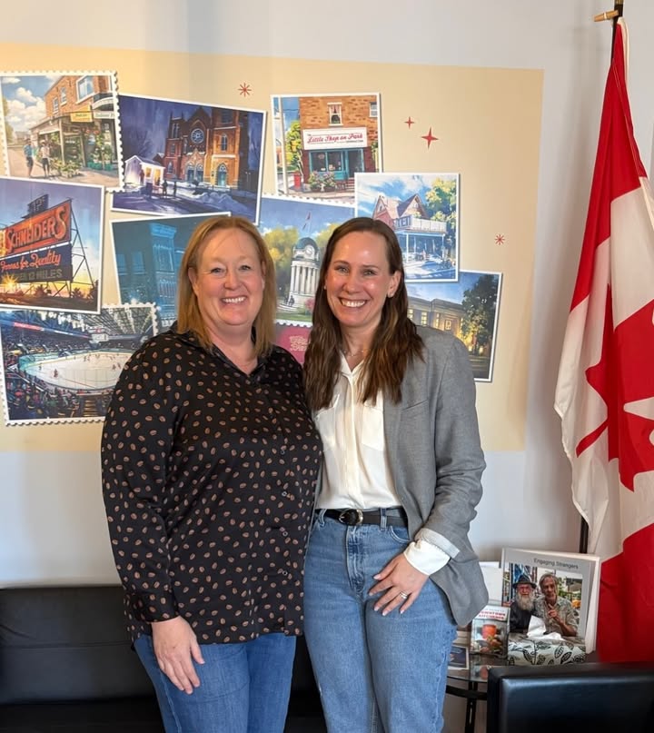 Great meeting with Jennifer Scott, CEO of House of Friendship, to discuss community supports, housing, and food security.