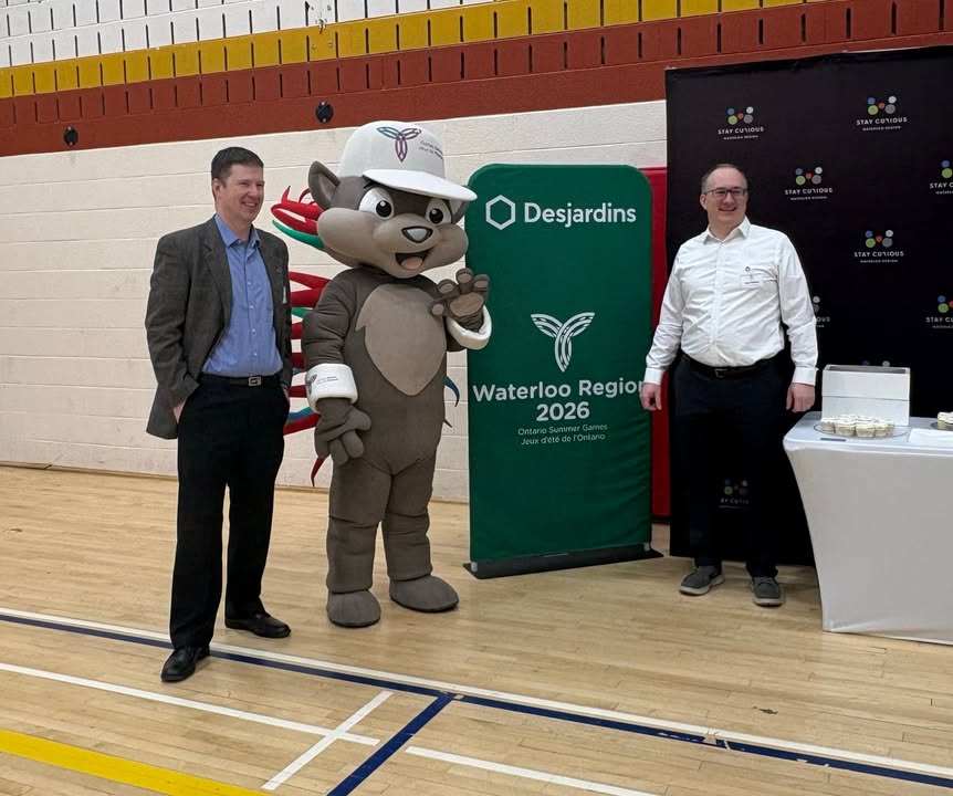 Proud to have supported the Waterloo Region 2026 Ontario Summer Games at the 100 days out Celebration.