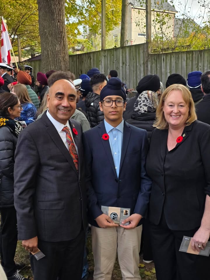 It was an incredible honour to attend the Sikh Remembrance Day ceremony in Kitchener.