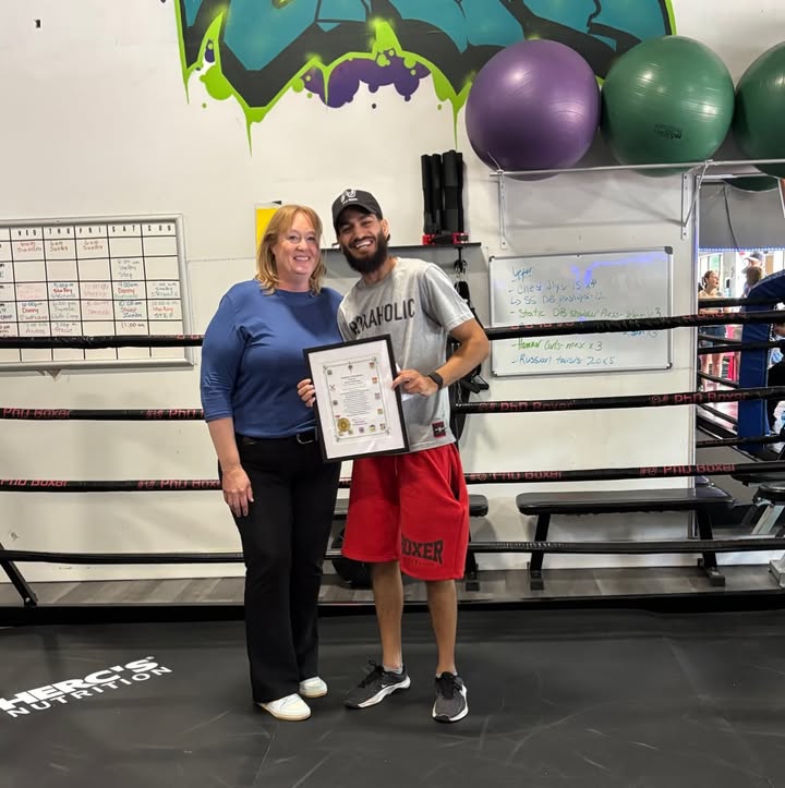 It was great to stop by the Nihal Grewal Summer Open House at Fierce & Fit Boxing!