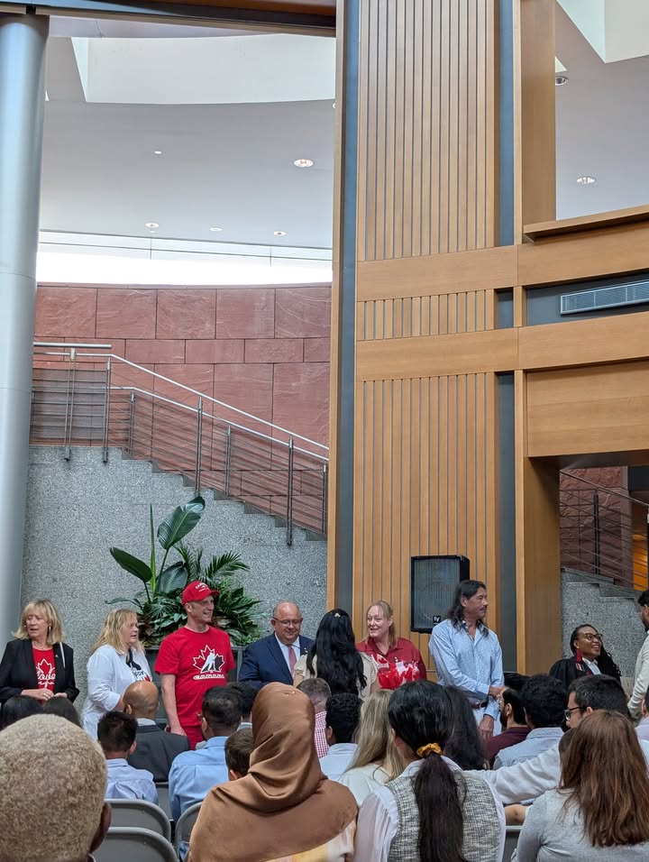 On Canada Day, right here in Kitchener Centre, we welcomed 45 new citizens into our Canadian family.