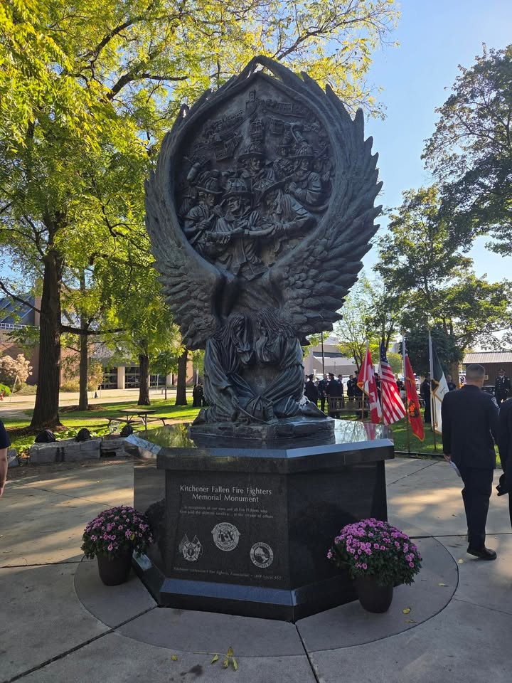 Attended the Fallen Firefighter Memorial today, and it was profoundly moving.
