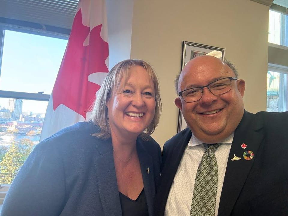 It was an absolute pleasure to host Mayor Berry Vrbanovic in my Ottawa office.