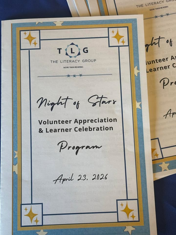 A true “night of stars” recognizing dedicated volunteers and inspiring adult learners. Each story showed how literacy builds confidence and opportunity.